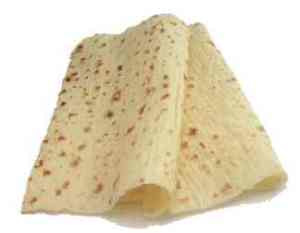 Lefse traditional flatbread in Norway