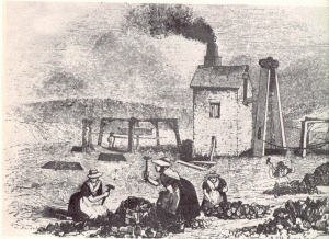 women in a cornish mining town