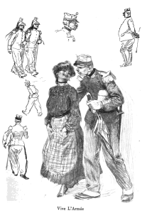 soldier and sweetheart in belle epoque paris