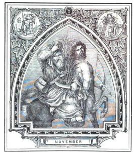 representation of november