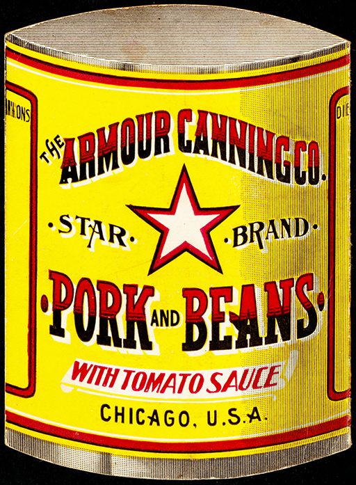 vintage ad for Armour Pork and Beans